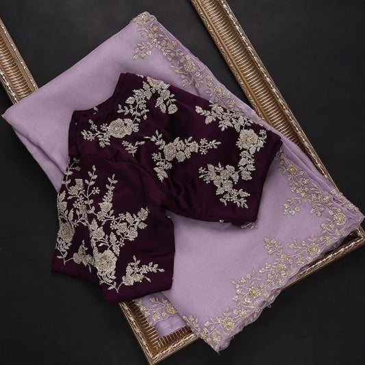 Gauri Super Sale Designer Saree with Blouse