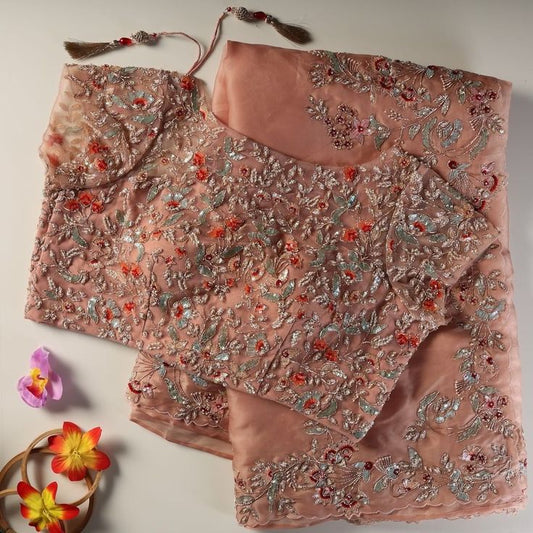 Apsara Super Work Saree Set